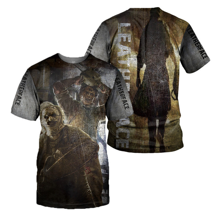 Leatherface 3D All Over Printed Shirts For Men and Women 171