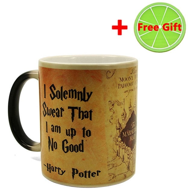 Magic Mug Harry Potter Changing Mug Marauders Map