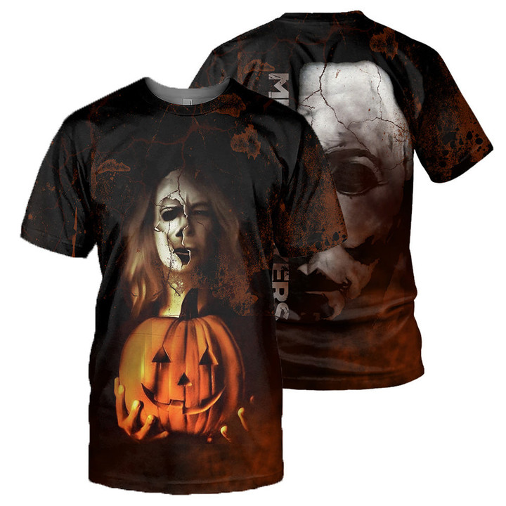 Michael Myers 3D All Over Printed Shirts For Men and Women 150