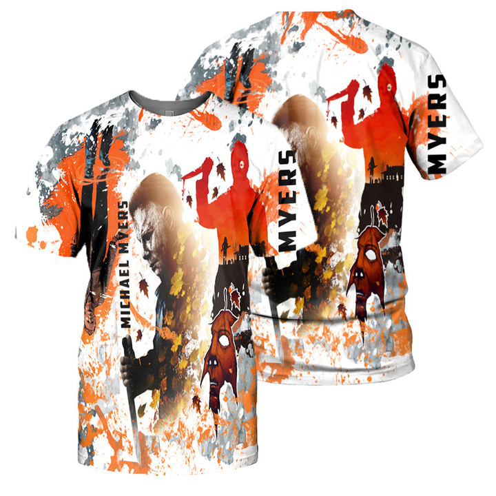 Michael Myers 3D All Over Printed Shirts For Men and Women 20