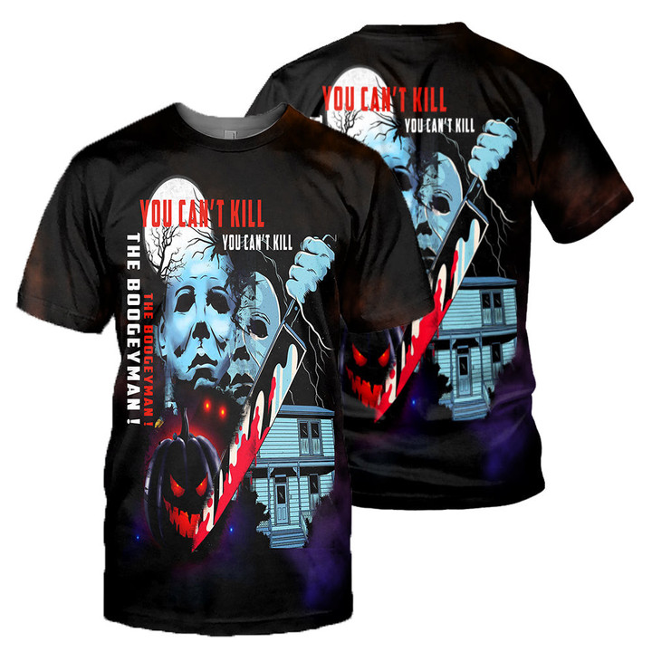 Michael Myers 3D All Over Printed Shirts For Men and Women 21