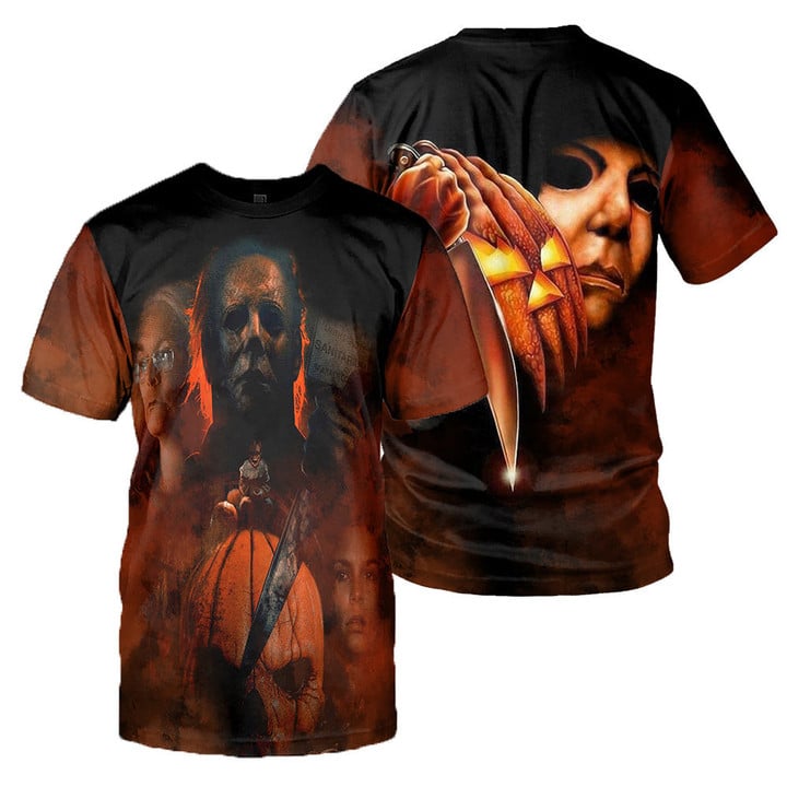 Michael Myers 3D All Over Printed Shirts For Men and Women 253