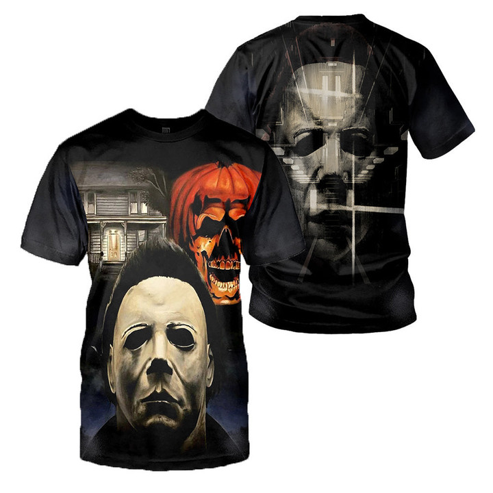 Michael Myers 3D All Over Printed Shirts For Men and Women 254