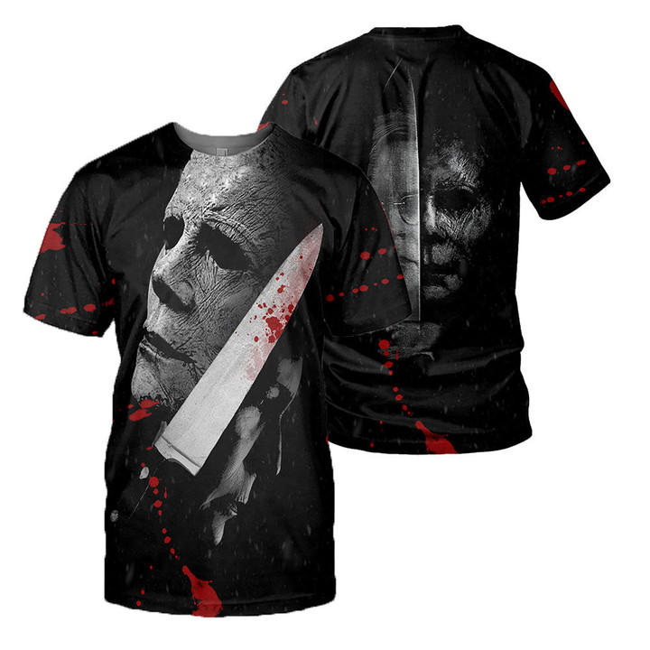 Michael Myers 3D All Over Printed Shirts For Men and Women 264