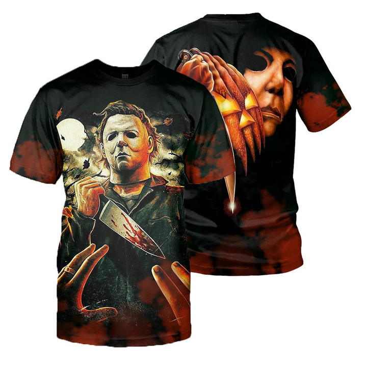Michael Myers 3D All Over Printed Shirts For Men and Women 269