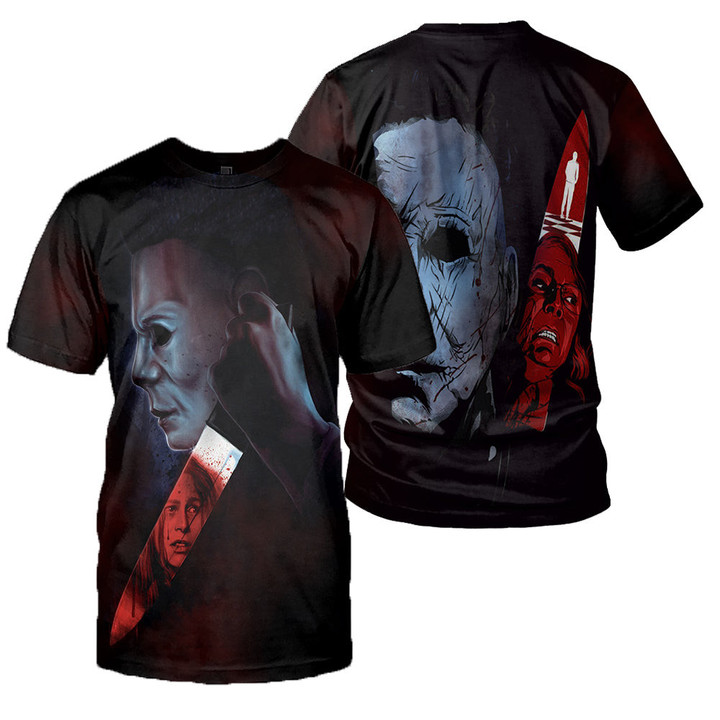 Michael Myers 3D All Over Printed Shirts For Men and Women 285