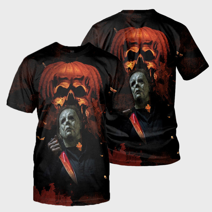 Michael Myers 3D All Over Printed Shirts For Men and Women 286
