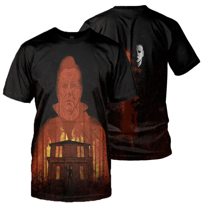Michael Myers 3D All Over Printed Shirts For Men and Women 293