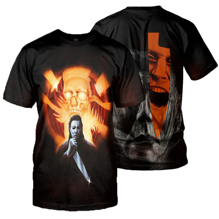 Michael Myers 3D All Over Printed Shirts For Men and Women 294