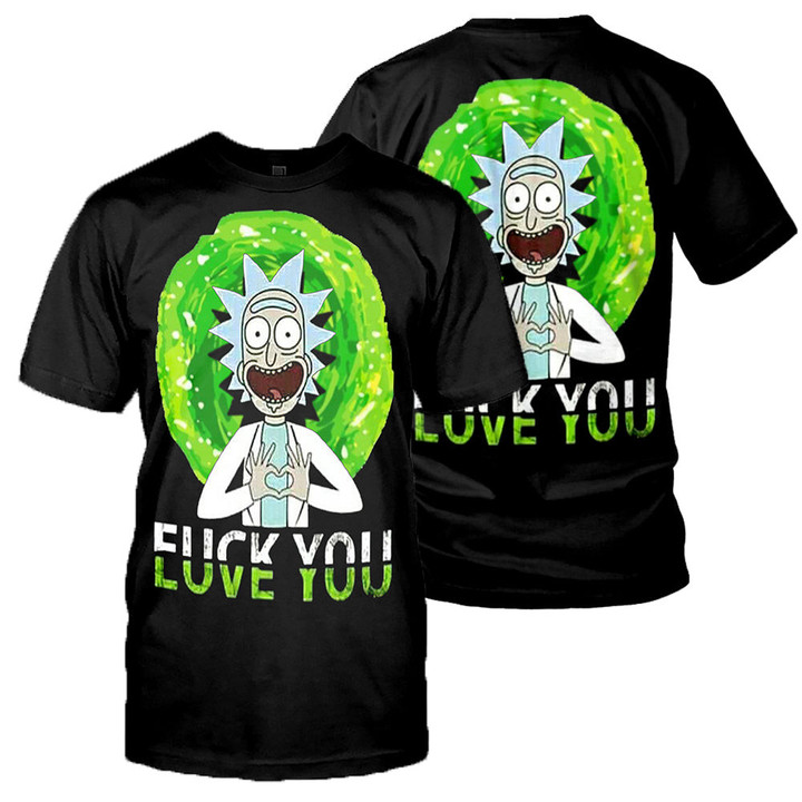 Rick And Morty All Over Printed Shirts For Men & Women 10