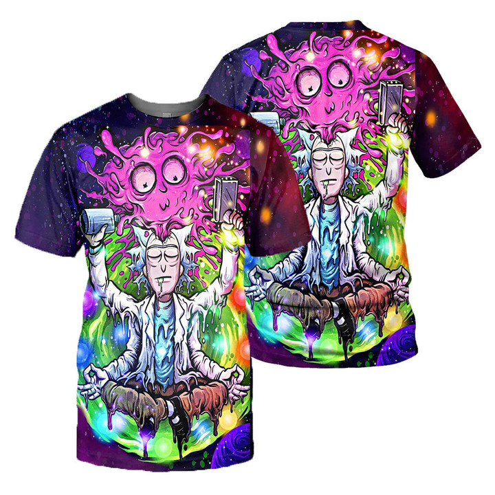 Rick And Morty All Over Printed Shirts For Men & Women 17