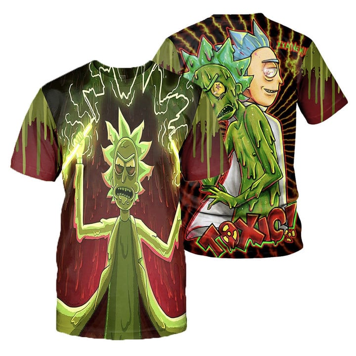 Rick And Morty All Over Printed Shirts For Men & Women 26