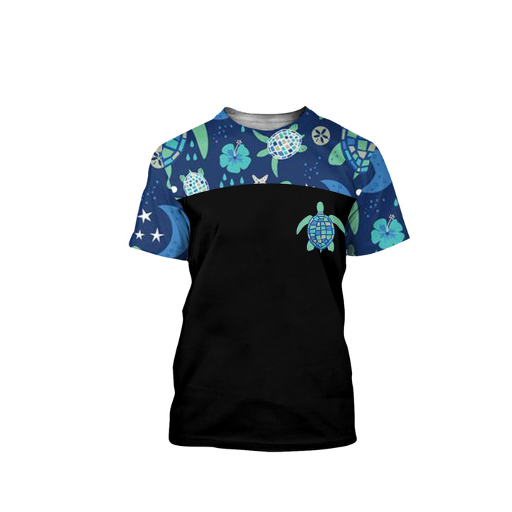 Sea Turtle 3D All Over Printed Shirts For Men And Women 60