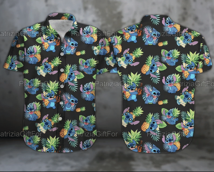 Stitch Hawaiian Shirt For Summer GINLIST76543