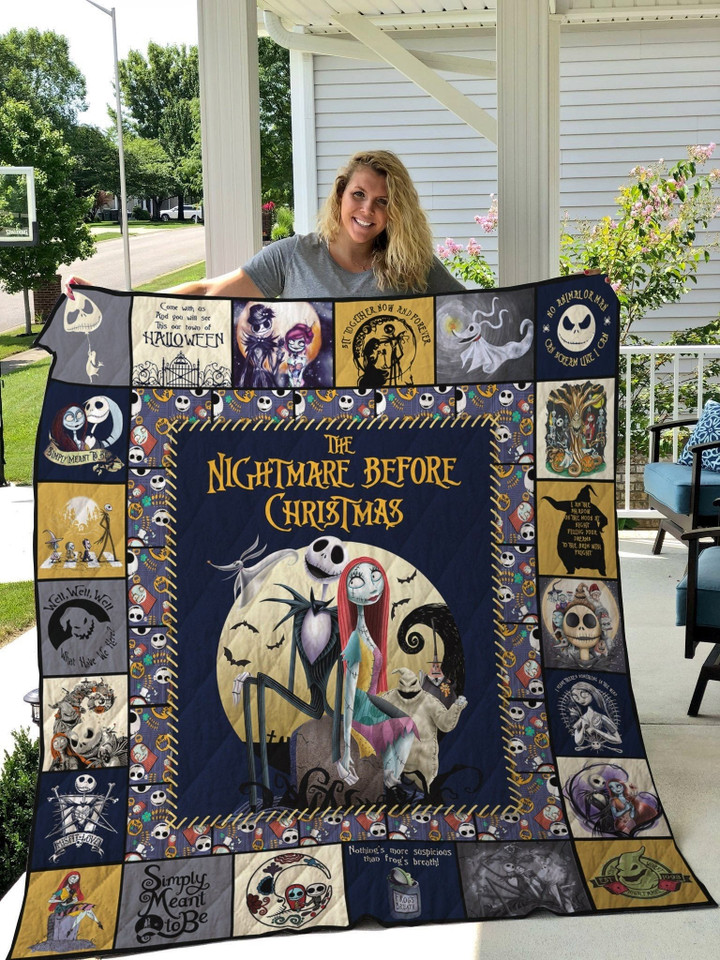 the nightmare before christmas quilt