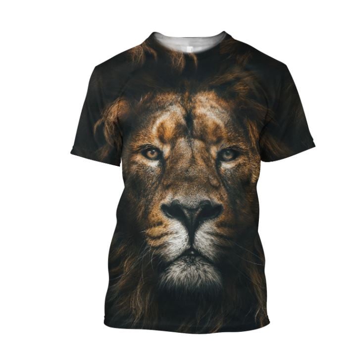 The Silence of Lion 3D All Over Printed Shirts For Men And Women 06