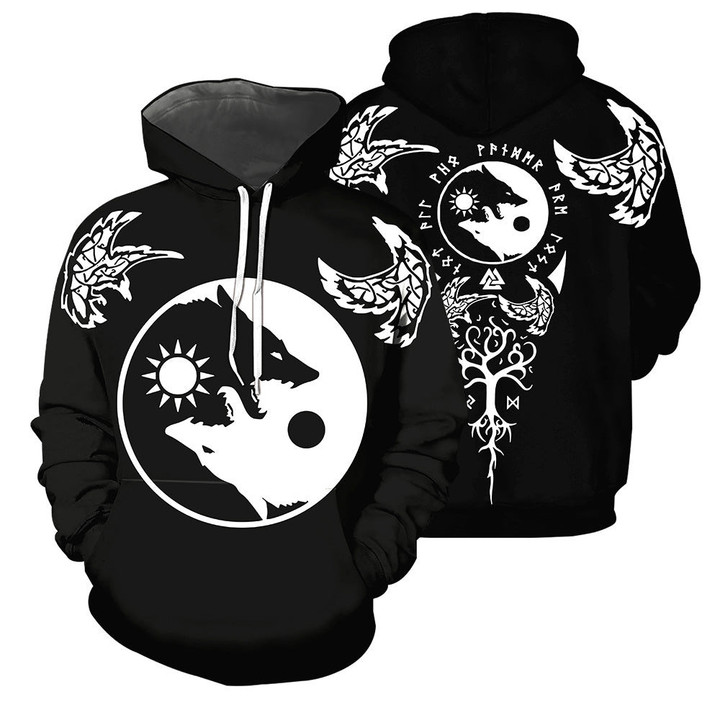 Viking Tattoo 3D All Over Printed Shirts For Men And Women 20&21