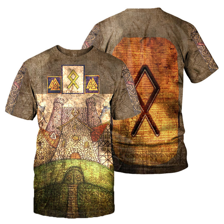 Viking Tattoo 3D All Over Printed Shirts For Men And Women 24