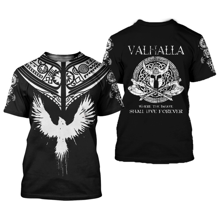 Vikings 3D All Over Printed Shirts For Men And Women 100