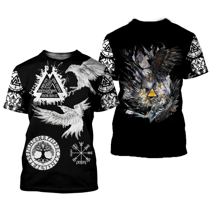 Vikings Tattoo 3D All Over Printed Shirts For Men And Women 108