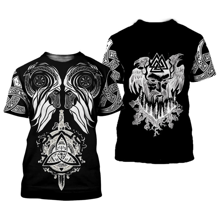 Vikings Tattoo 3D All Over Printed Shirts For Men And Women 110