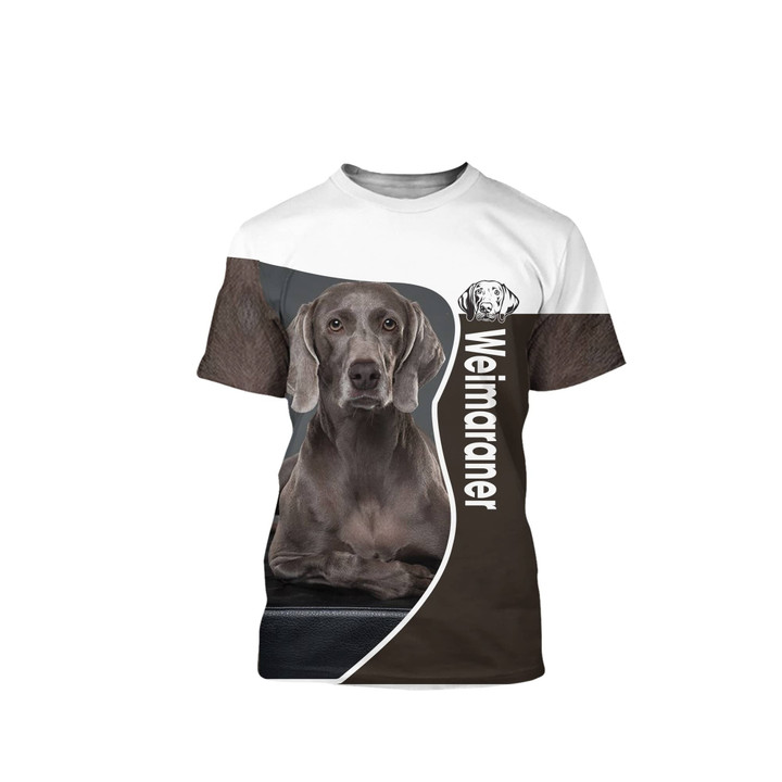 Weimaraner 3D All Over Printed Shirts For Men And Women 14