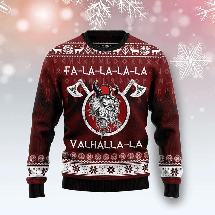 Viking Tattoo 3D Ugly Thicken Sweaters GINTT14701