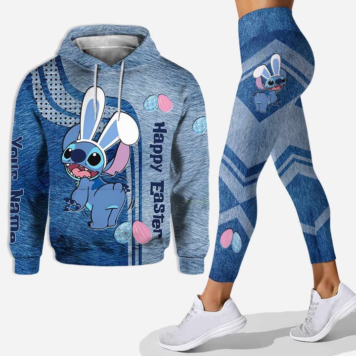 Happy Easter Ohana - Personalized Hoodie and Leggings