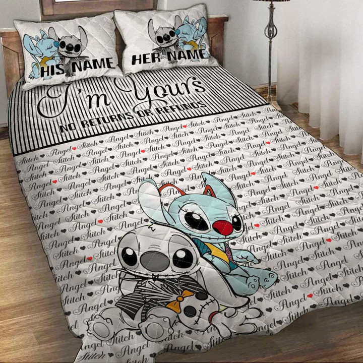 I'm Yours - Personalized Ohana Quilt Set