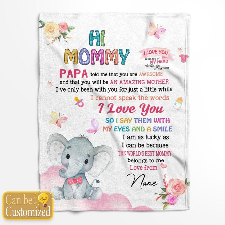 Hi mommy, Papa told me that you are - Happy Mother's Day