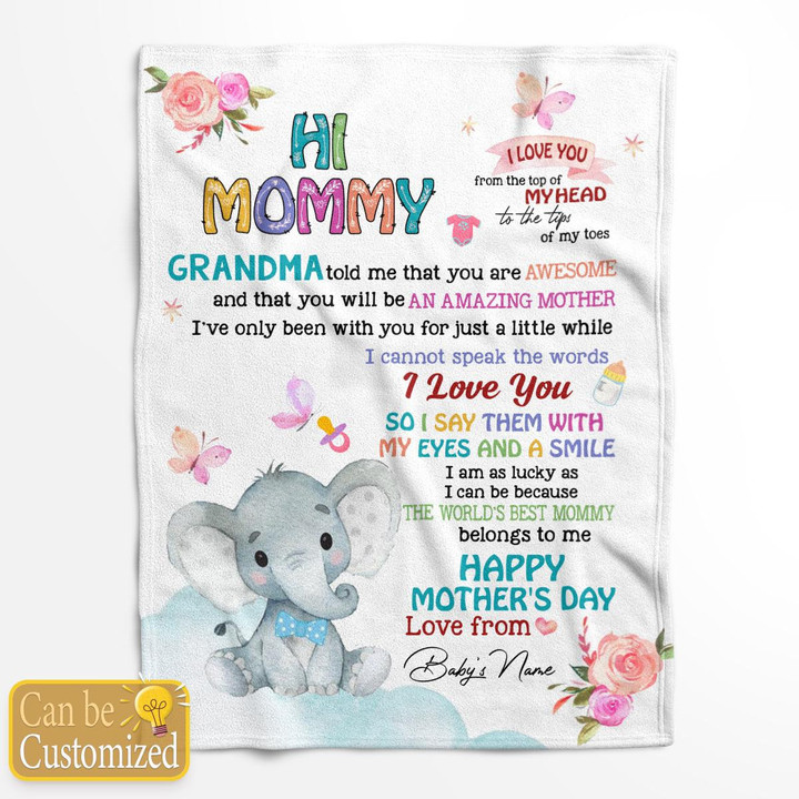 Hi Mommy Grandma said that - Happy Mother's Day ss1