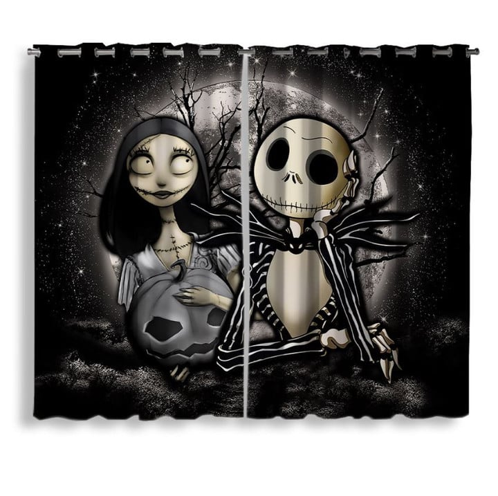 Jack And Sally Window Curtains 1221