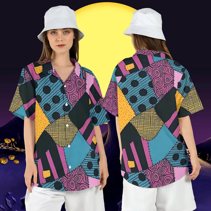 Nightmare Sally Pattern Hawaiian Shirt For Summer GINNBC1360