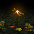 Solar Powered Garden Light LED Dragonfly