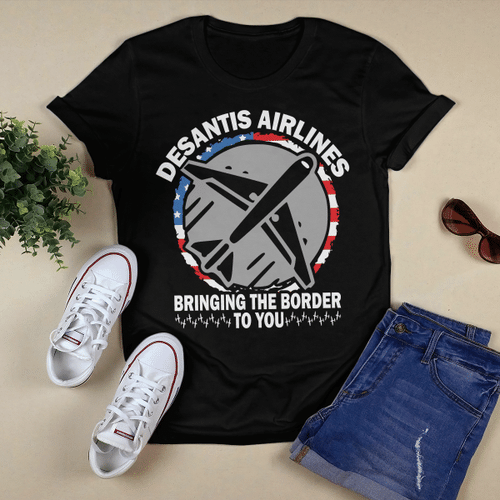 Desantis Airlines Bringing The Border to You T-shirt