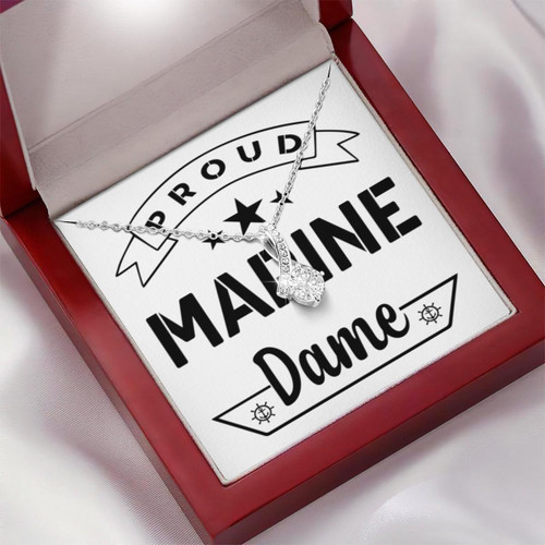Proud Marine Dame Alluring Necklace