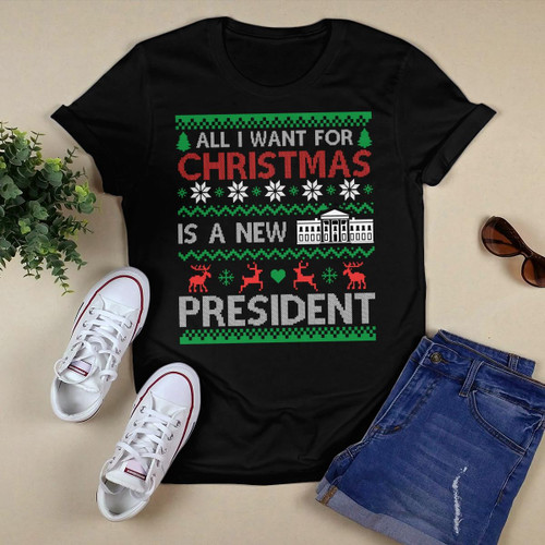 All I Want For Christmas Is A New President T-shirt