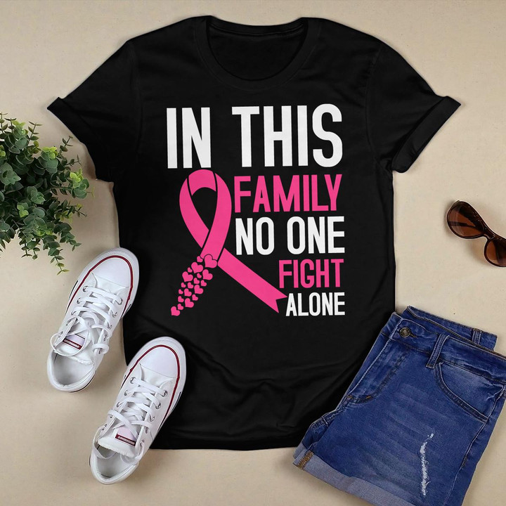 In This Family No One Fight Alone T-shirt