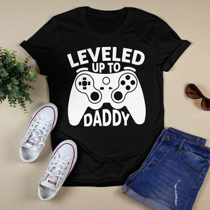 Leveled Up To Daddy T-shirt