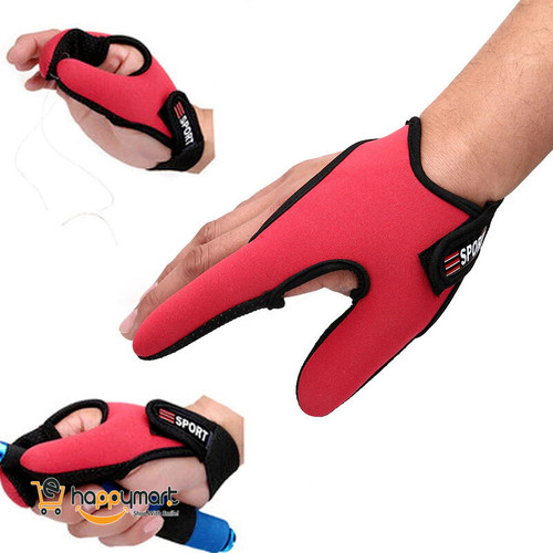 2 Fingers Protector Breathable Anti-Slip & Anti-Cut Fishing Gloves