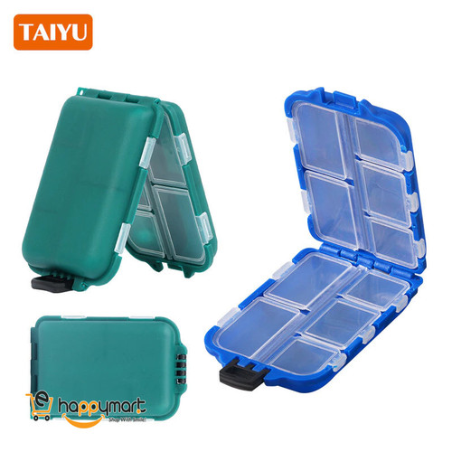 10 Compartment Portable Fishing Tackle Box