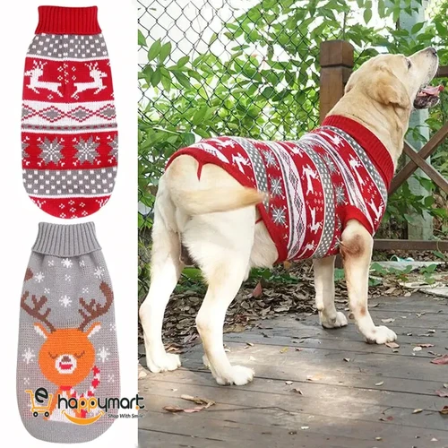 Dog Christmas Thick Warm Sweater