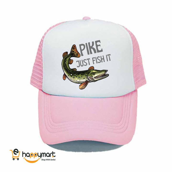 Pike Fish Camouflage Cap