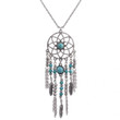 European And American Dreamcatcher Necklace Pendant Feather