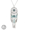 European And American Dreamcatcher Necklace Pendant Feather
