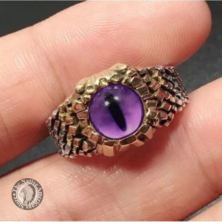 Creative Fashion Evil Eye Rings For Men And Women Jewelry