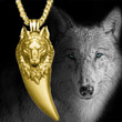 Fashion New wolf tooth pendant necklace