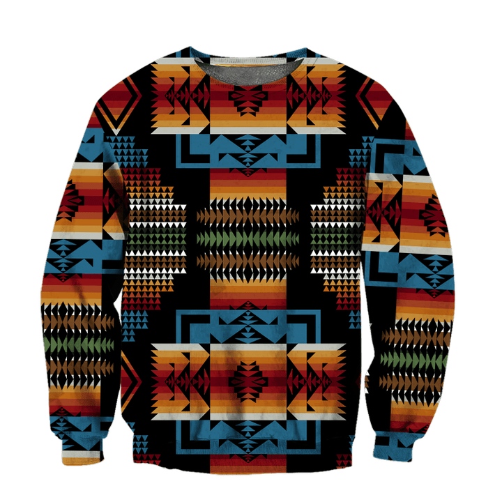 Newest 3Dprinted Native Pattern Culture Art Premium Streetwear Unique Unisex Hoodies/Sweatshirt/Zip B-1