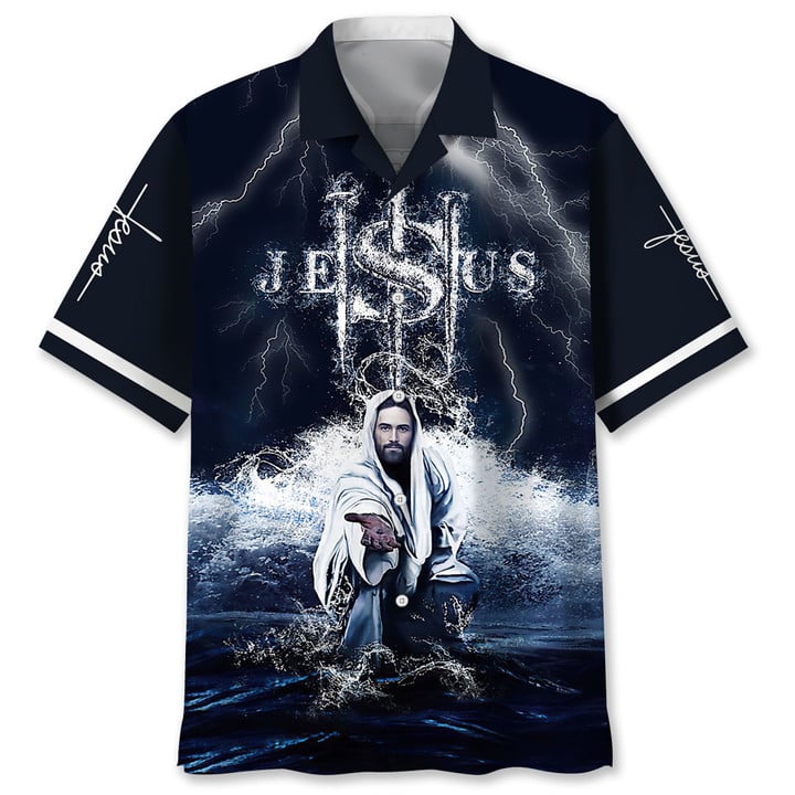 jesus hawaii shirt