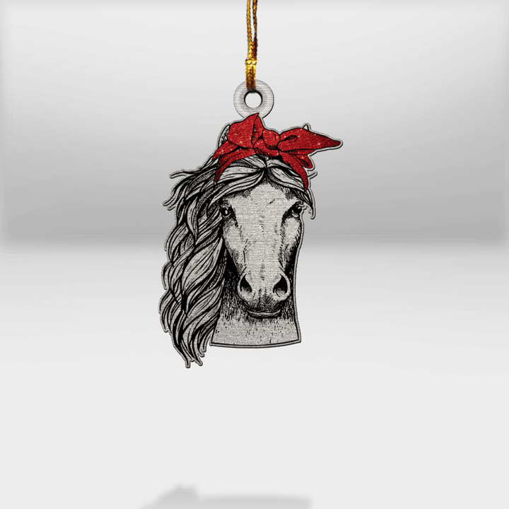 horse christmas ornament